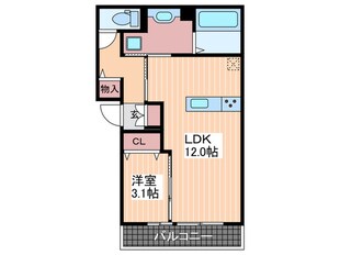 D-room南小路の物件間取画像